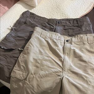 Wrangler Men’s Cargo Shorts Like New Size 44, 2 Pair!